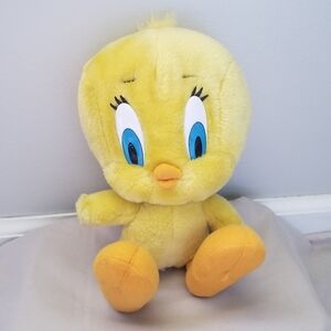 Looney Tunes Tweety Bird Plush Stuffed Animal Vintage 1995 Nostalgia Retro